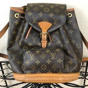Authentic Louis Vuitton Montsouris Backpack